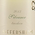 2013 Siefersheimer Silvaner trocken // Weingut Alte Schmiede